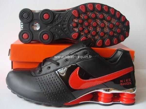 Dernieres Designer Nike Shox Oz Chaussure Noir Rouge